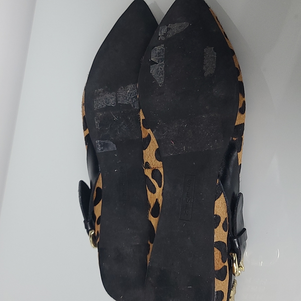 Steve Madden Eavan Size 7 Leopard Cheetah Print F… - image 5